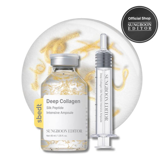 [Sungboon] Silk Lifting Peptide Ampoule | Wrinkle Care | Face-Lift at Home Serum with Peptides & Deep Collagen | Plumping, Smooth, anti Aging Korean Skincare (30Ml)